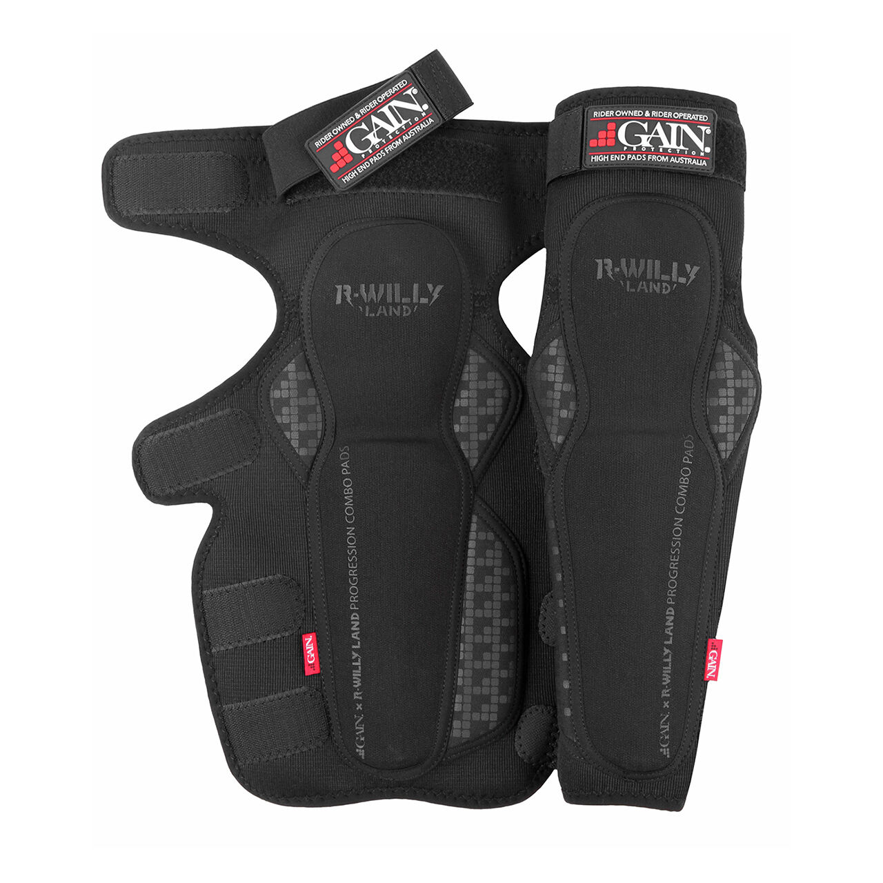 GAIN x R Willy Land Progression V2 Knee/Shin Combo Pads