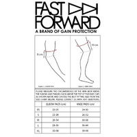 FAST FORWARD Rookie Knee & Elbow Pad Set, size XS