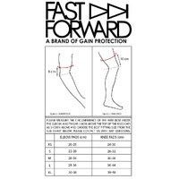R WILLY x FAST FORWARD Signature Series knee pads, black, size XS