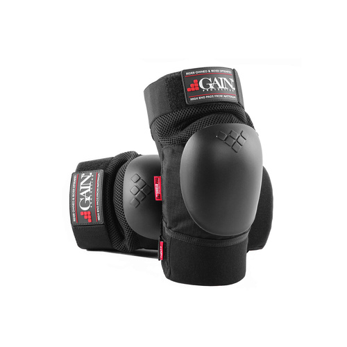 GAIN "The Shield PRO" Knee Pads, w. black caps